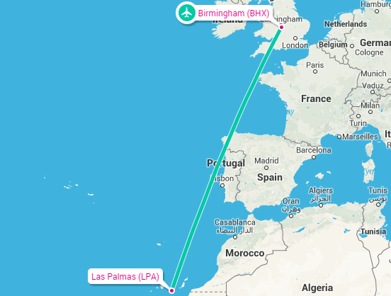 bhx-lpa-route